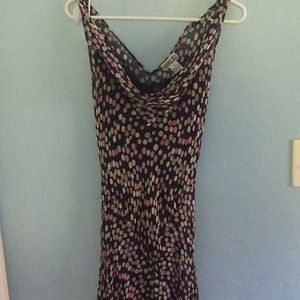 Polka Dot Silk Dress